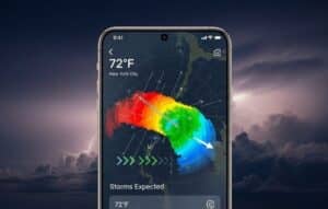 Weather Forecast App for Storm Predictions